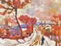 André Derain, Paysage de neige à Chatou, ca. 1904-05. Landau Fine Art.